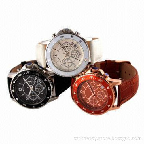 Brand Watch with High-quality Quartz Movement, 2-year Warranty